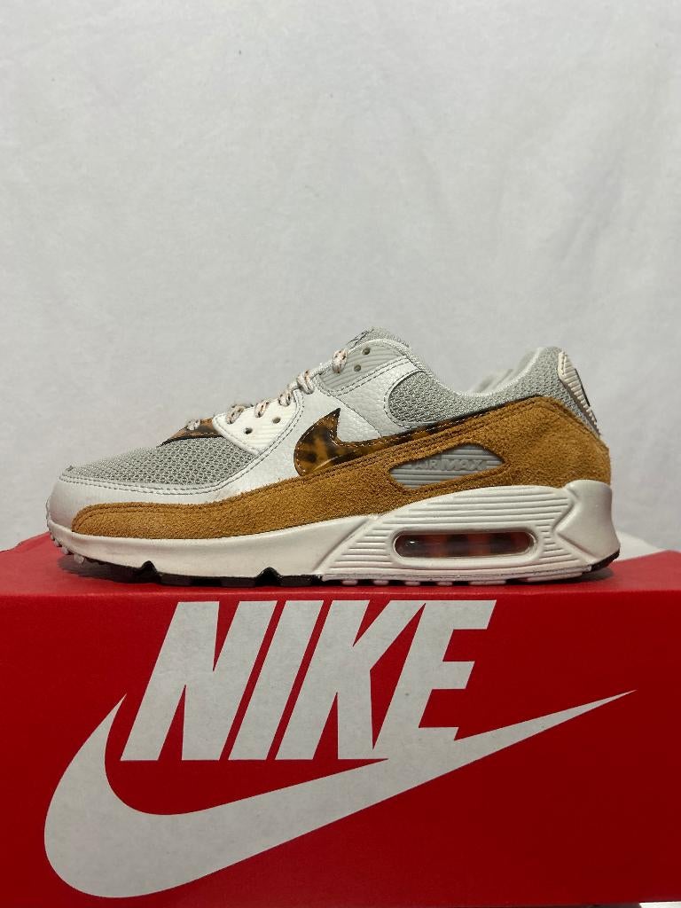 ALS NIEUW! Maat 42 - Nike Air Max 90 Leopard Tortoise Shell, Overige kleuren, Verzenden, Nike, Nike