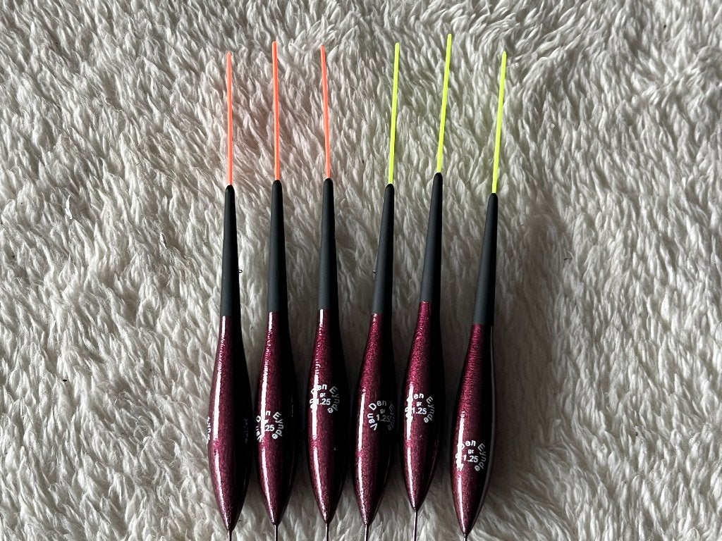 adv 72 / NIEUW set 6 dobbers VAN DEN EYNDE 1,25gr, Ophalen of Verzenden, Nieuw, Dobber of Lood