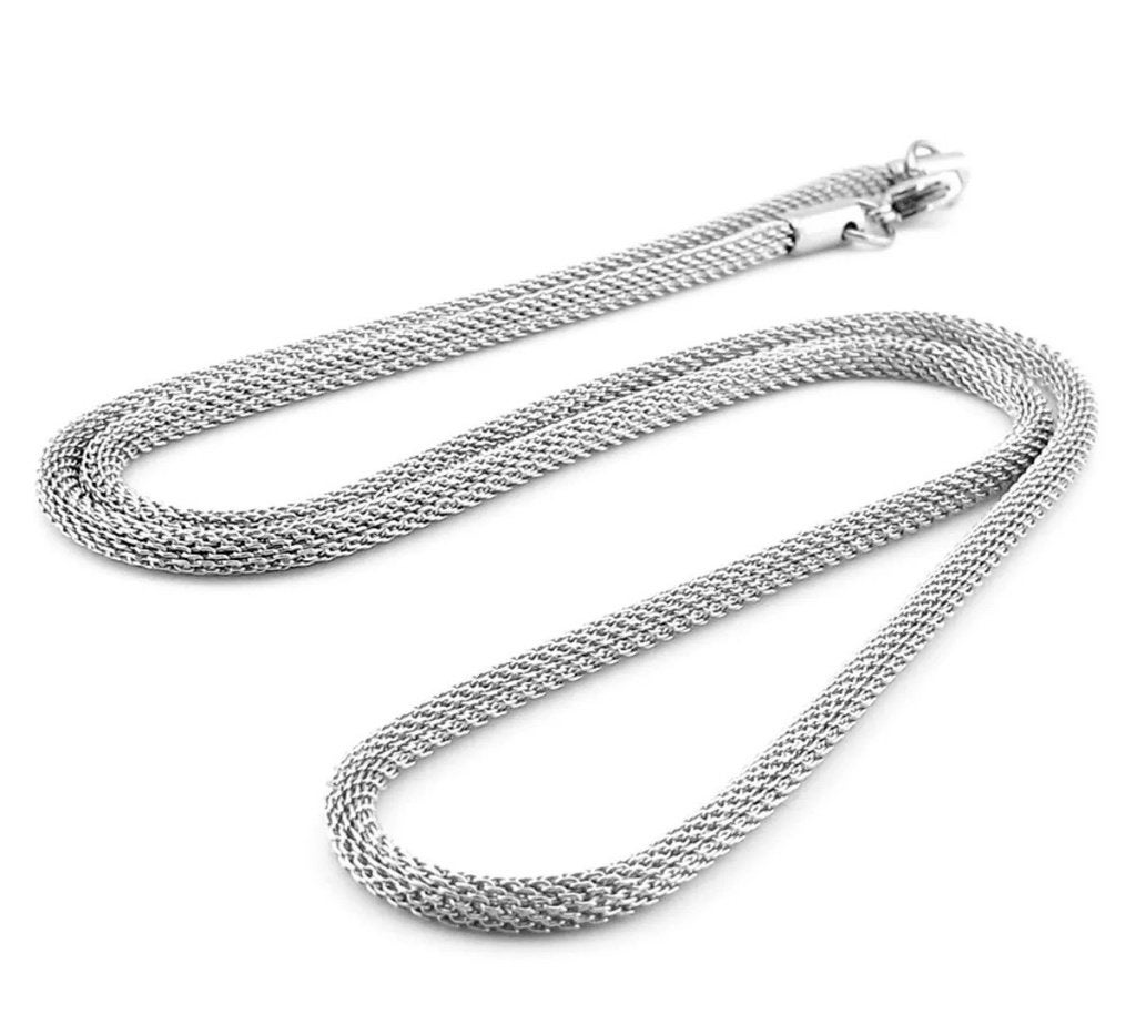SALE: RVS ketting met meshchain schakels, Sieraden, Tassen en Uiterlijk, Kettingen, Overige materialen, SINO-SEAR GmbH, Feuerbachstrasse11, Potsdam, Germany