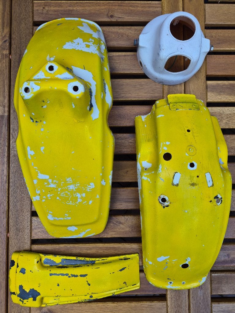 Honda CY50 plastic delen WIT, Ophalen of Verzenden, Gebruikt, Overige typen, Overige merken