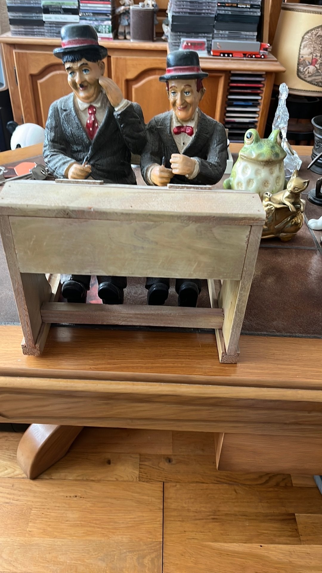 Laurel&hardy in de school bank, Verzenden, Zo goed als nieuw