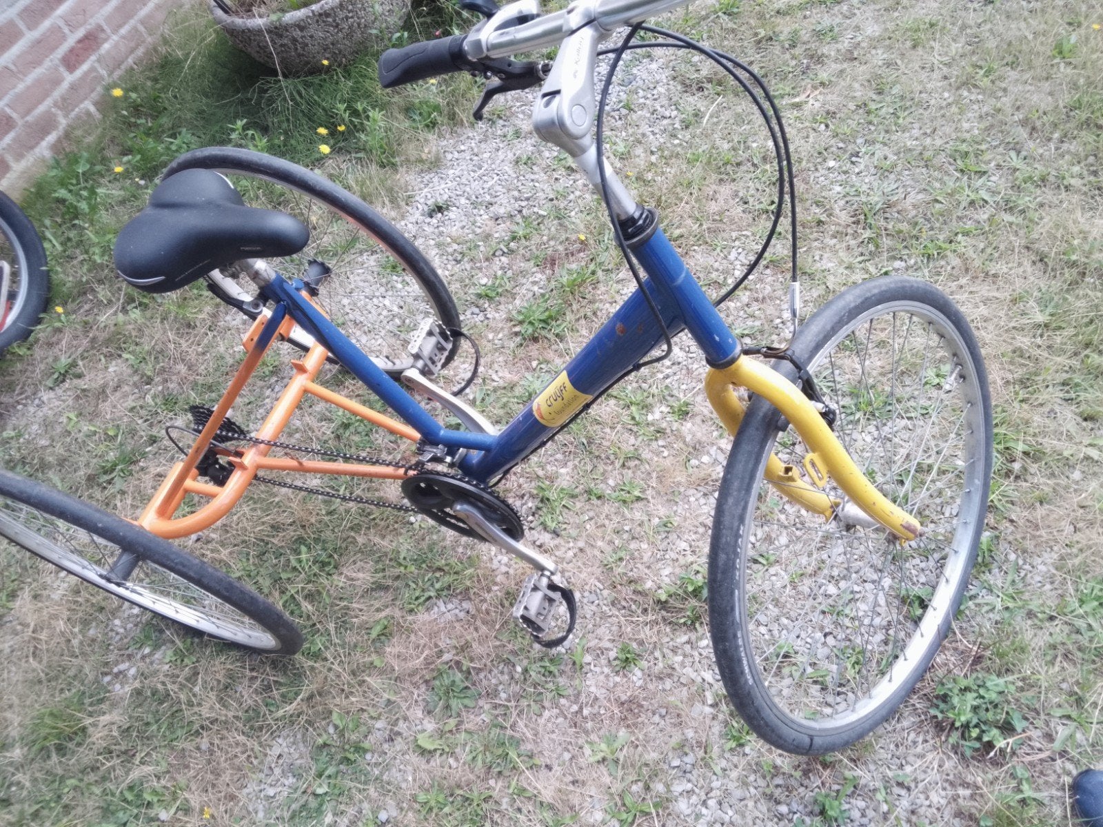 Gebruikte driewieler - Ideaal voor stabiliteit, Ophalen of Verzenden, Gebruikt, Velgrem, Onbekend
