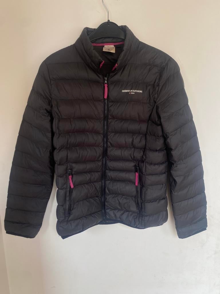 Titel: Granholm Outdoors (Swedemount) Donsjas - Maat L, Verzenden, Gedragen, Maat 42/44 (L), Zwart
