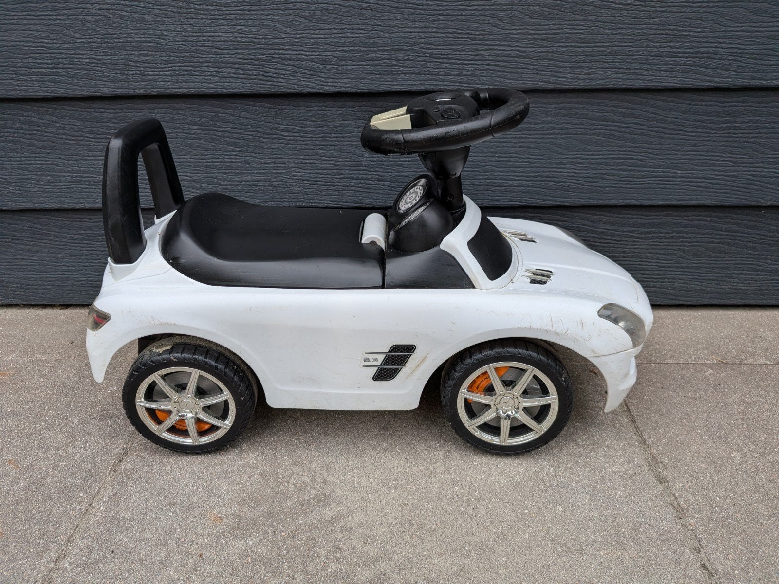 loopauto Mercedes, Ophalen, Gebruikt