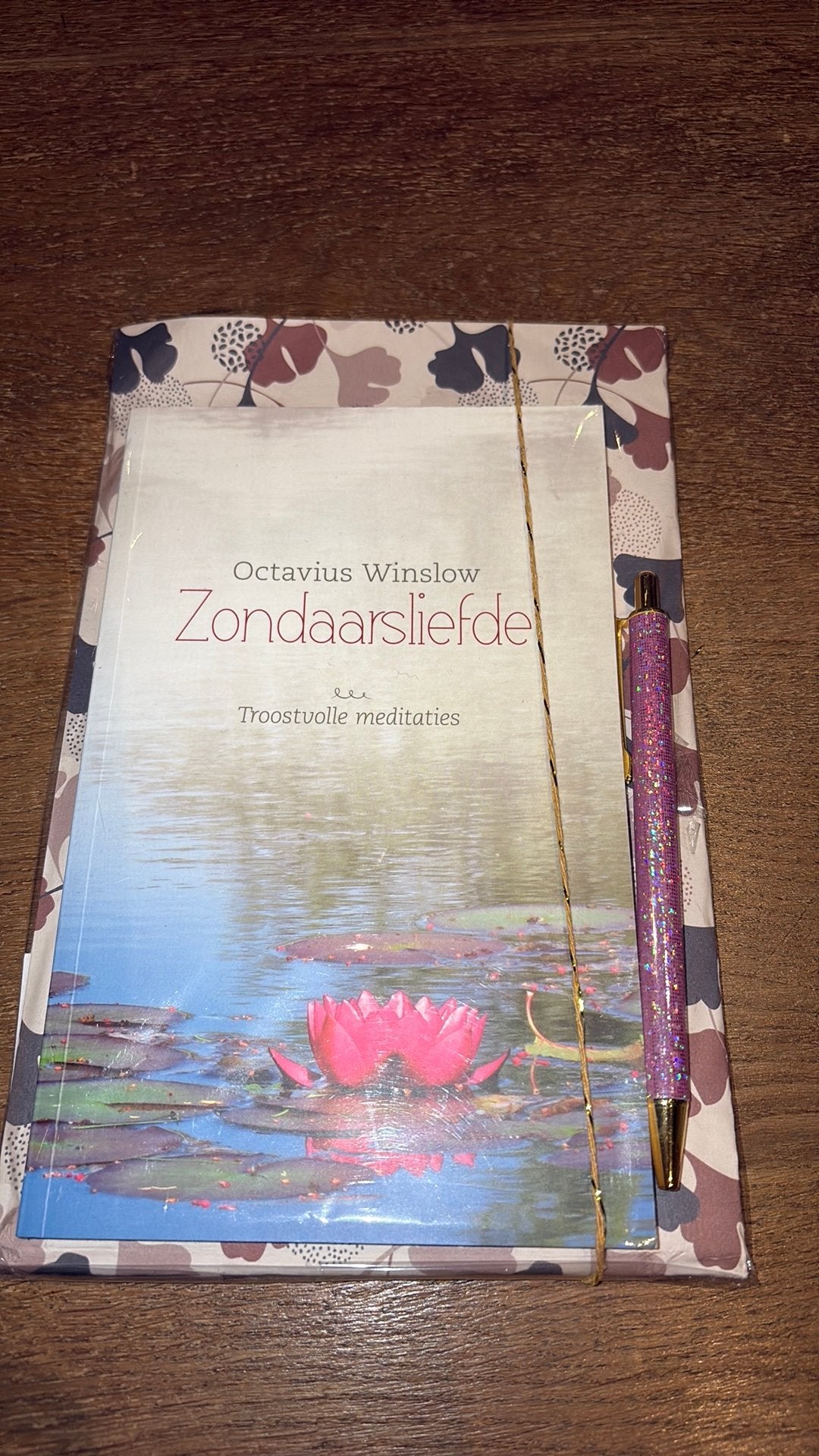 Octavius Winslow  Zondaarsliefde. geschenkverpakking, Ophalen of Verzenden, Zo goed als nieuw