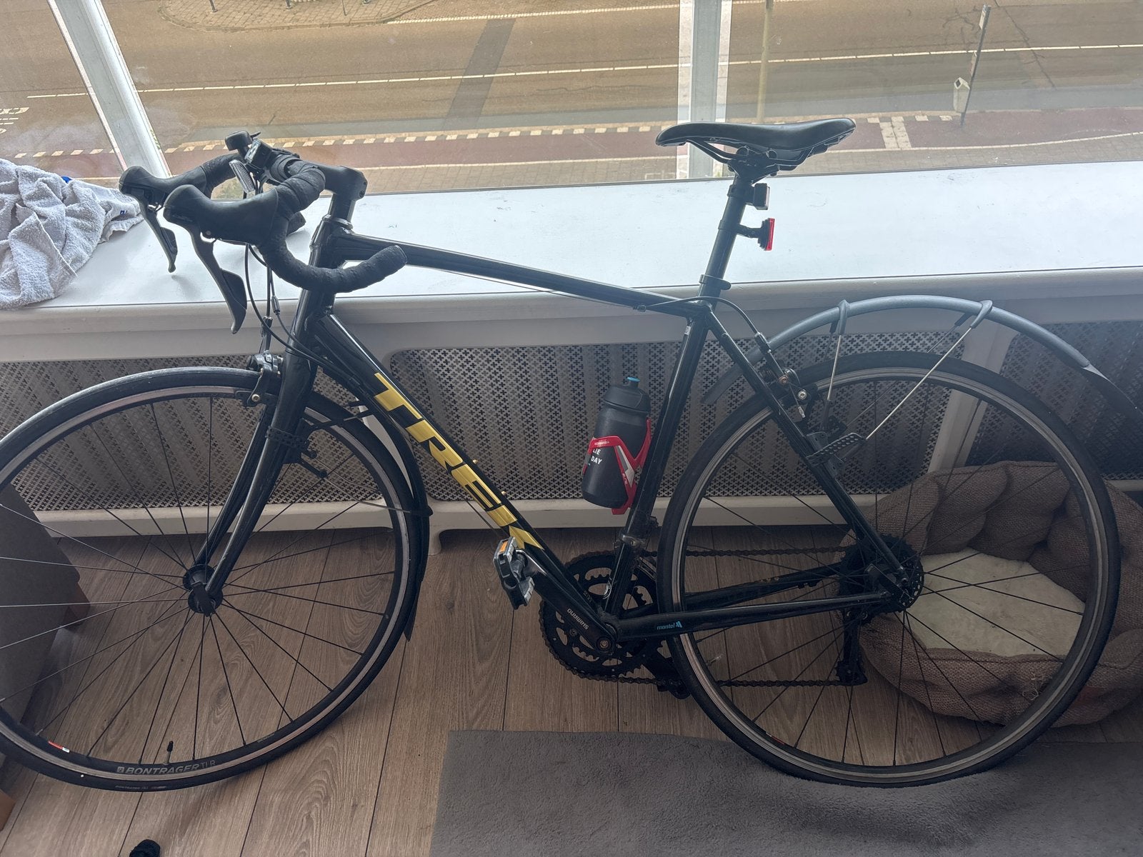 Trek 1000 Alpha Aluminium Racefiets, 28 inch, Velgrem, Aluminium, Zo goed als nieuw
