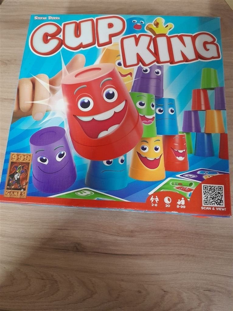 cup king - 999 games - s4656, Hobby en Vrije tijd, Gezelschapsspellen | Bordspellen, Verzenden, Zo goed als nieuw