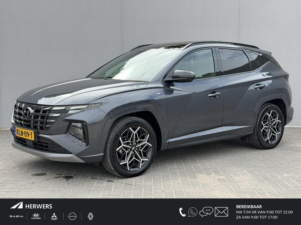 Hyundai Tucson 1.6 T-GDI PHEV N Line Sky 4WD / Dealer onderh, Auto's, Hyundai, Bedrijf, Te koop, Tucson, 360° camera, 4x4, ABS