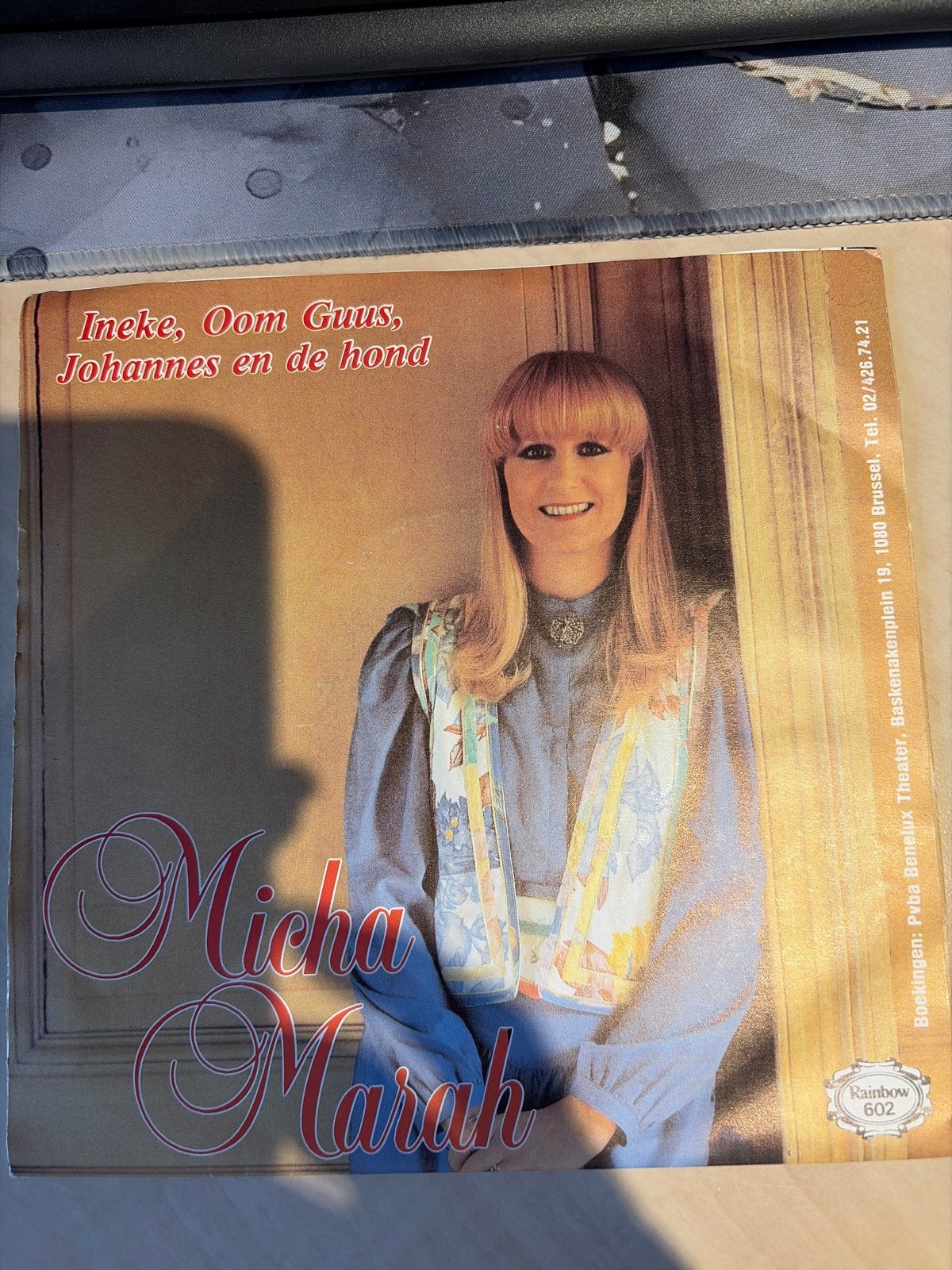 Micha Marah - Ineke, Oom Guus, Johannes en de hond (Vinyl), Gebruikt, 7 inch, Ophalen of Verzenden, EP