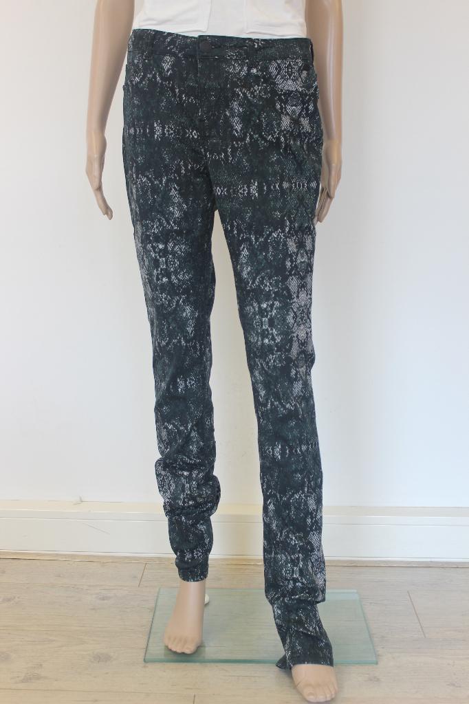 Miss Etam dierenprint broek maat 38, Maat 38/40 (M), ., Zwart, Ophalen of Verzenden
