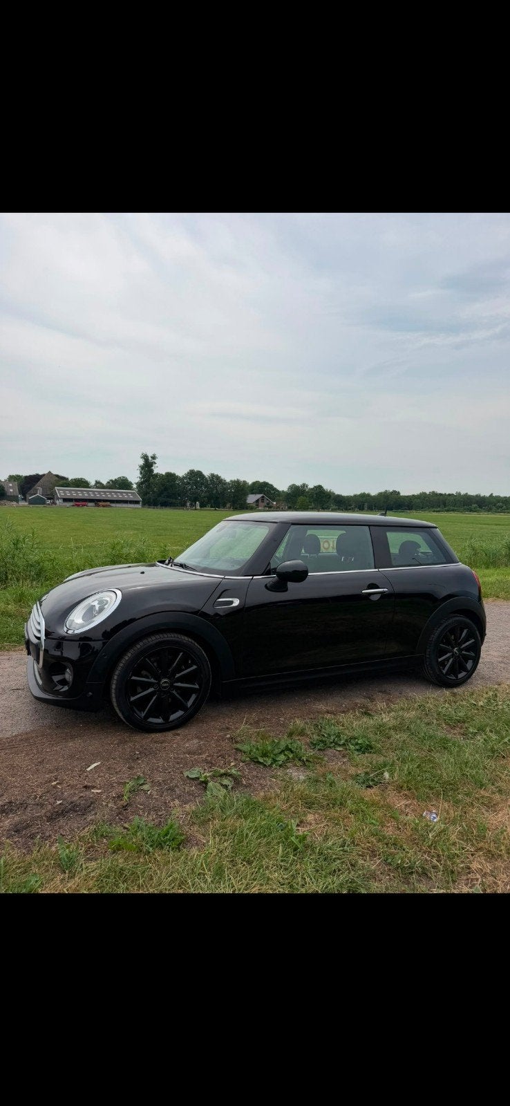 Mini 1.5 Cooper AUT 2015 zwart 1.5 Automaat, Auto's, Mini, 136 pk, 4 stoelen, Origineel Nederlands, Particulier