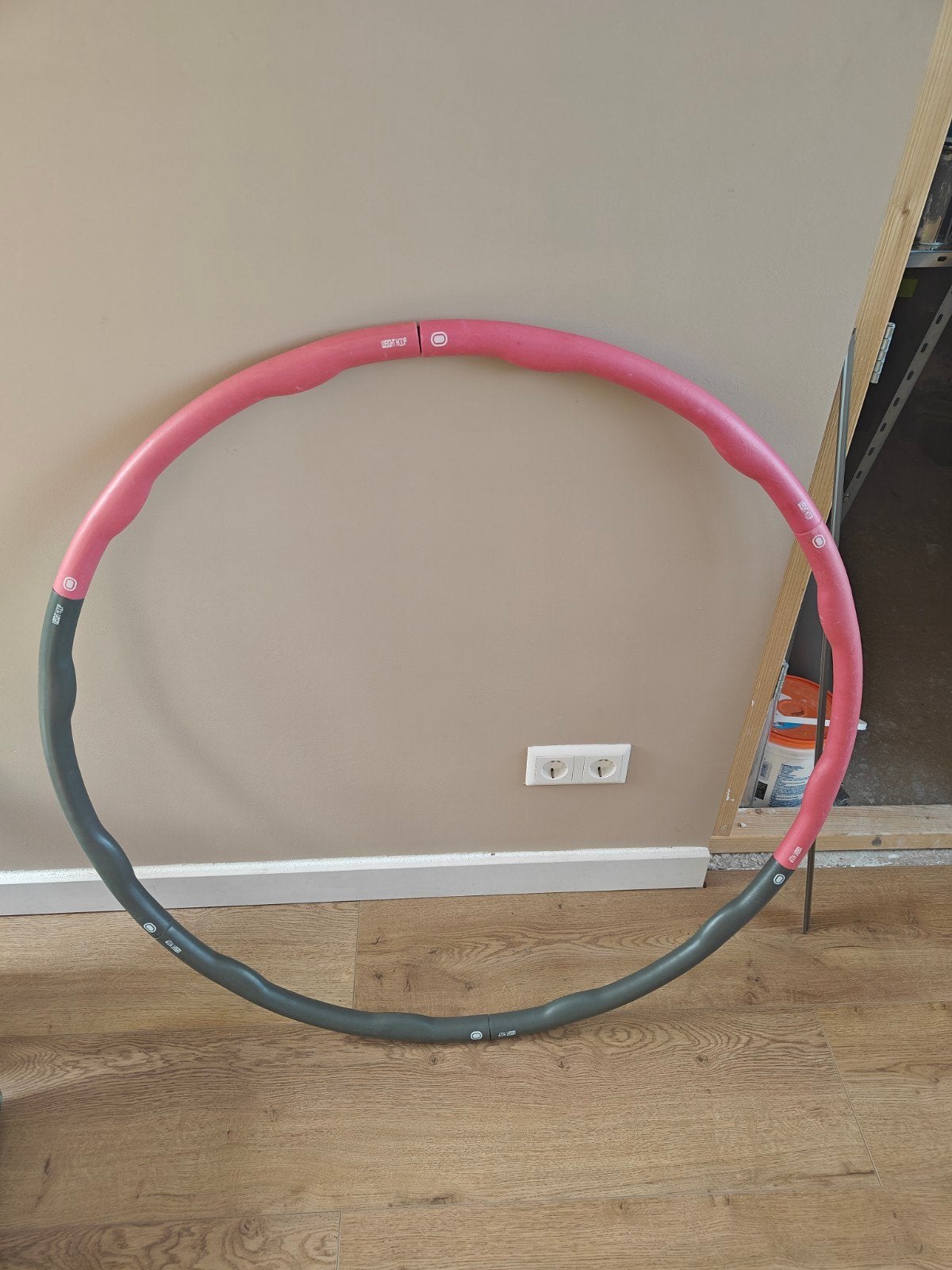 Weight hoop | verzwaarde hoelahoep, Ophalen, Met gewicht, Zo goed als nieuw, Fitness hoelahoep