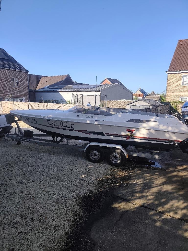 Tullio Abbate Sea Star Super 25, Watersport en Boten, Ophalen, Gebruikt, Binnenboordmotor, 200 pk of meer