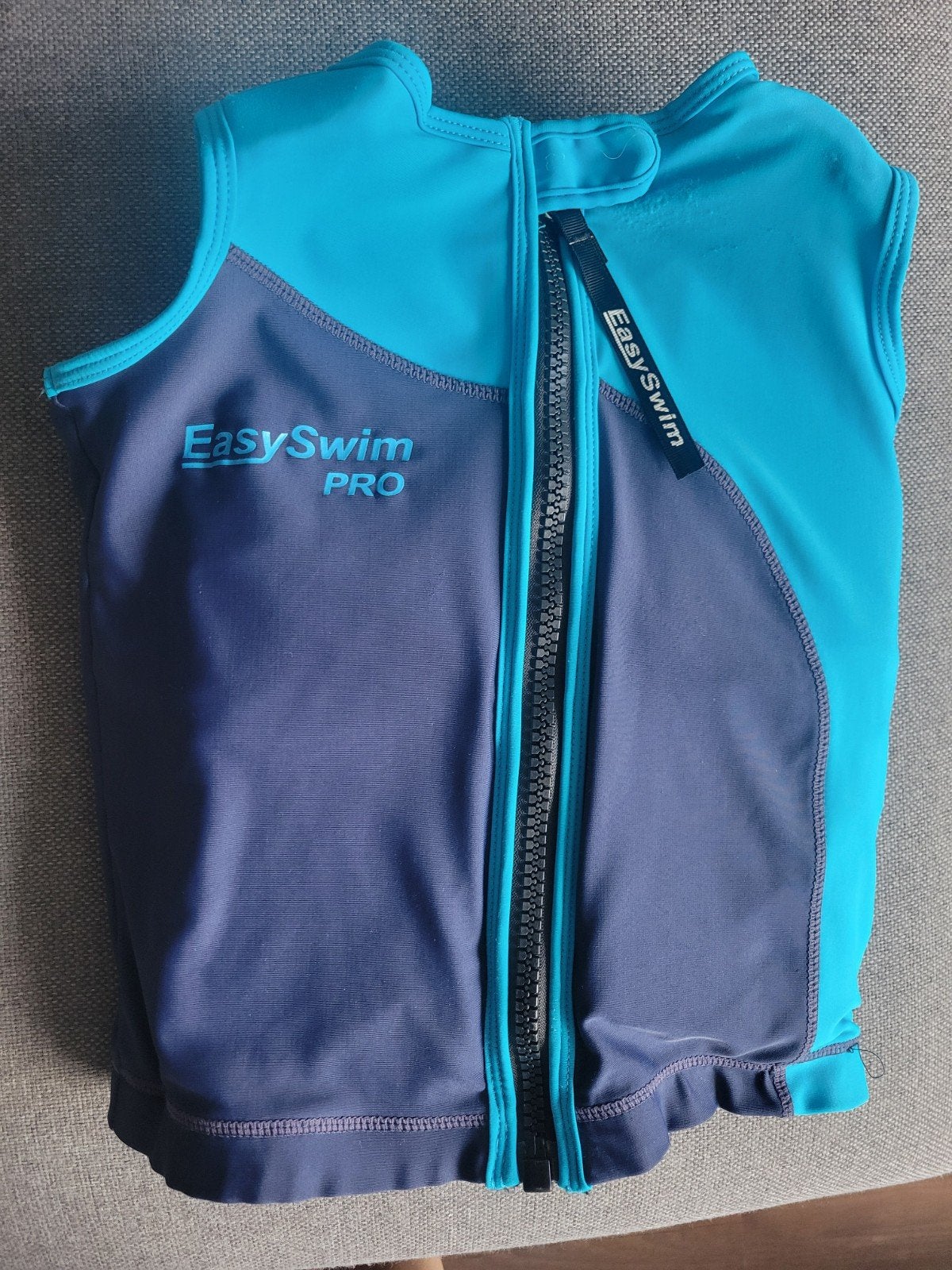 blauw zwemvest maat l (5/6 jaar), Ophalen of Verzenden, Zo goed als nieuw, Easy swim pro, Jongen