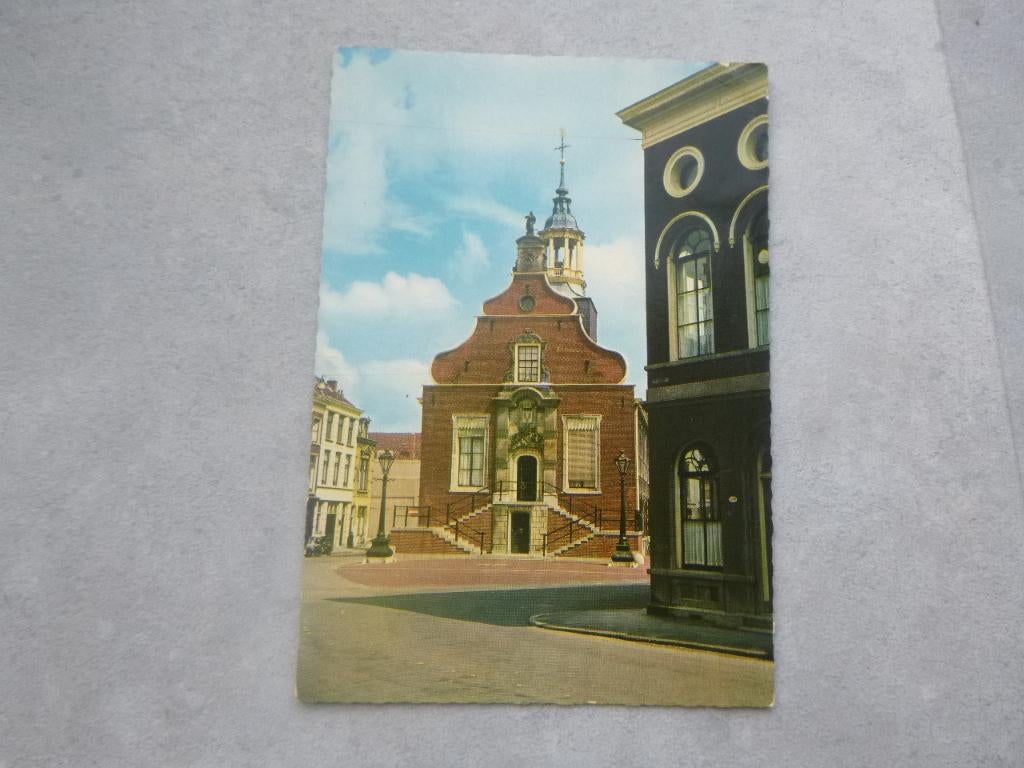 Schiedam, stadhuis, Verzenden, 1980 tot heden, Gelopen, Zuid-Holland