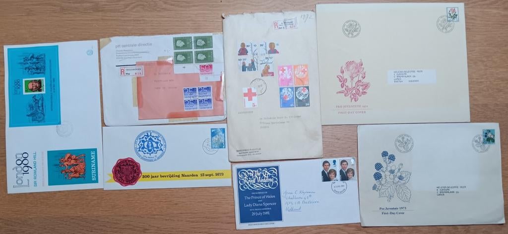 Kaveltje enveloppen, Postzegels en Munten, Brieven en Enveloppen | Nederland, Ophalen of Verzenden, Envelop