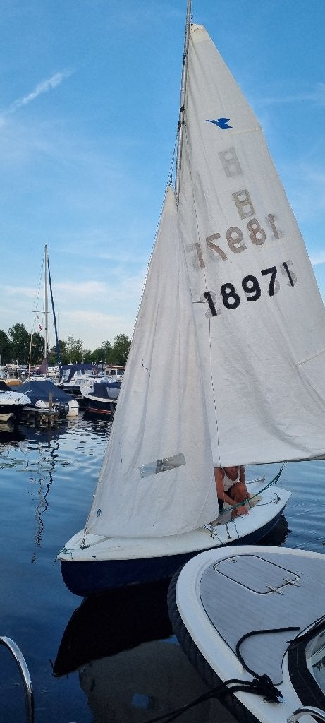 Zeilboot / wedstrijdboot Snipe, Ophalen, Gebruikt, 3 tot 6 meter, Minder dan 15 m²