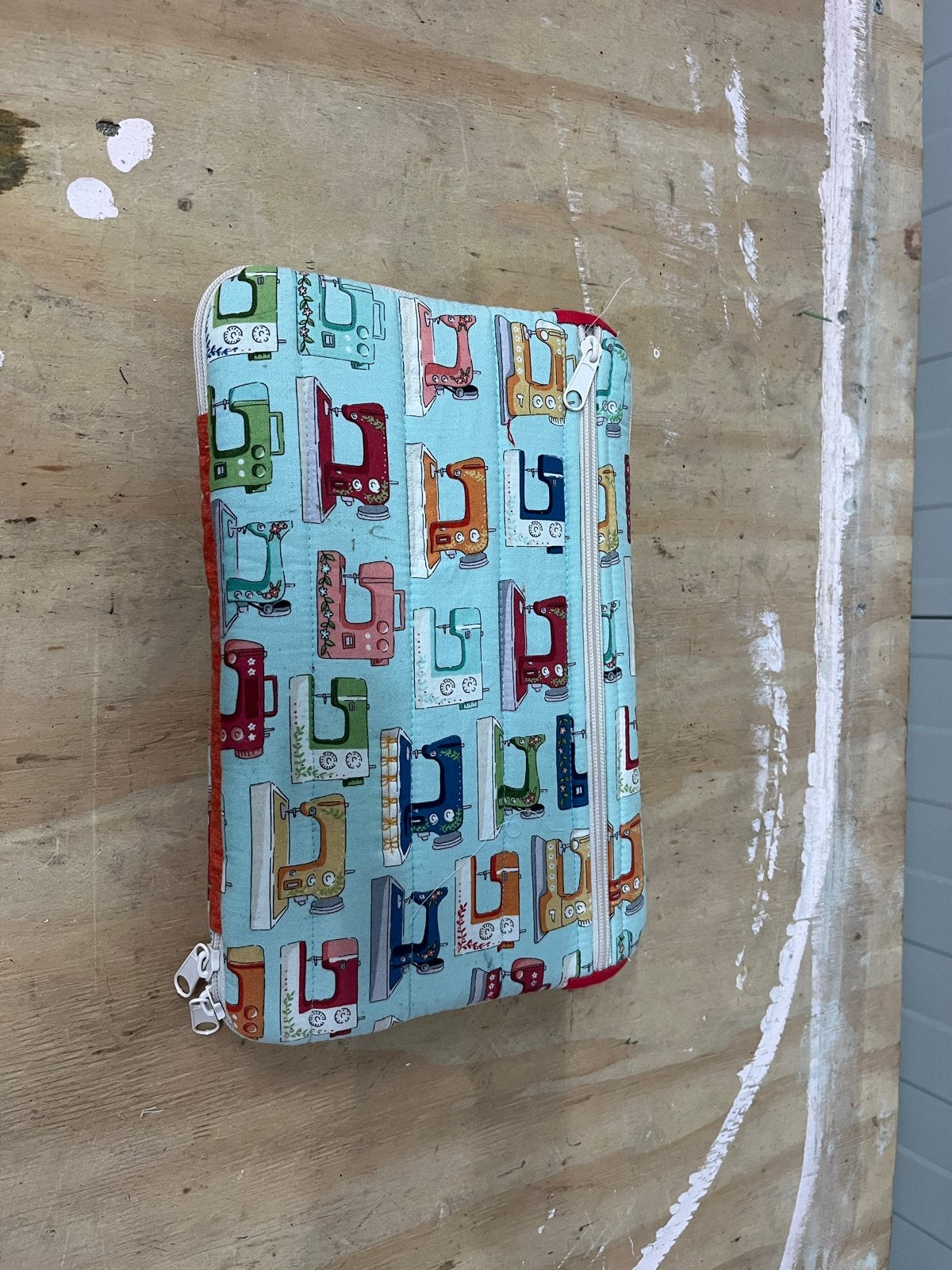 Naai Etui met Naaimachine Print, Ophalen of Verzenden, Zo goed als nieuw, Overige typen