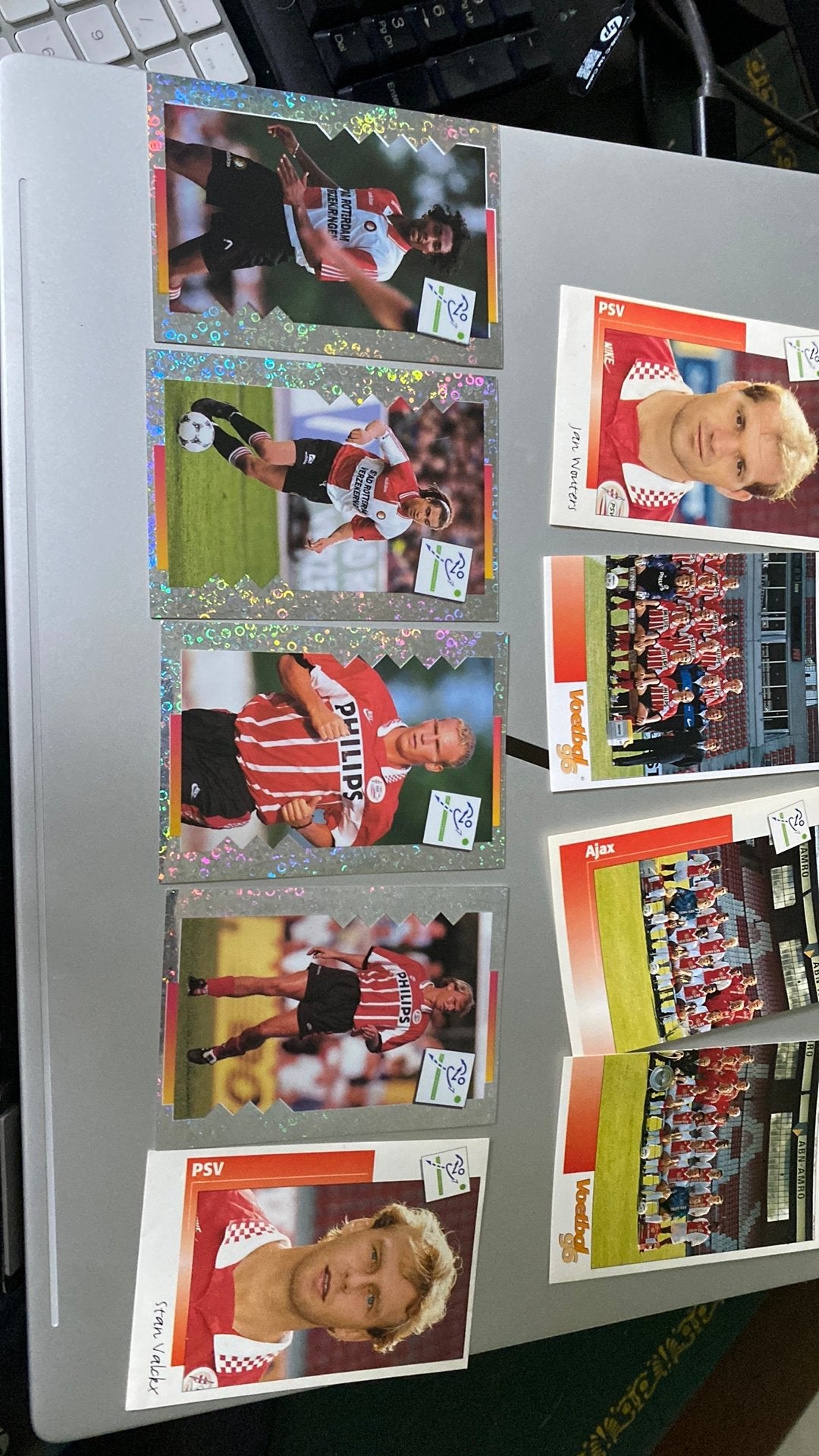 Panini voetbal 96 ajax psv feyenoord, Ophalen of Verzenden, Zo goed als nieuw, Ajax, Poster, Plaatje of Sticker