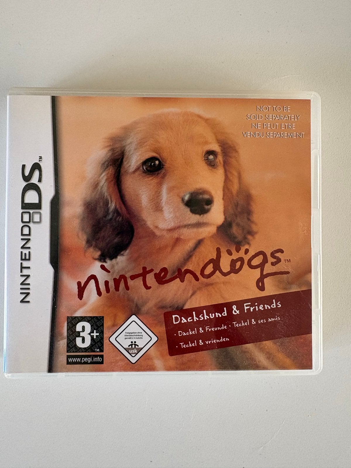 Nintendogs Dackshund & Friends Nintendo DS, Gebruikt, 1 speler, Ophalen of Verzenden, Vanaf 3 jaar