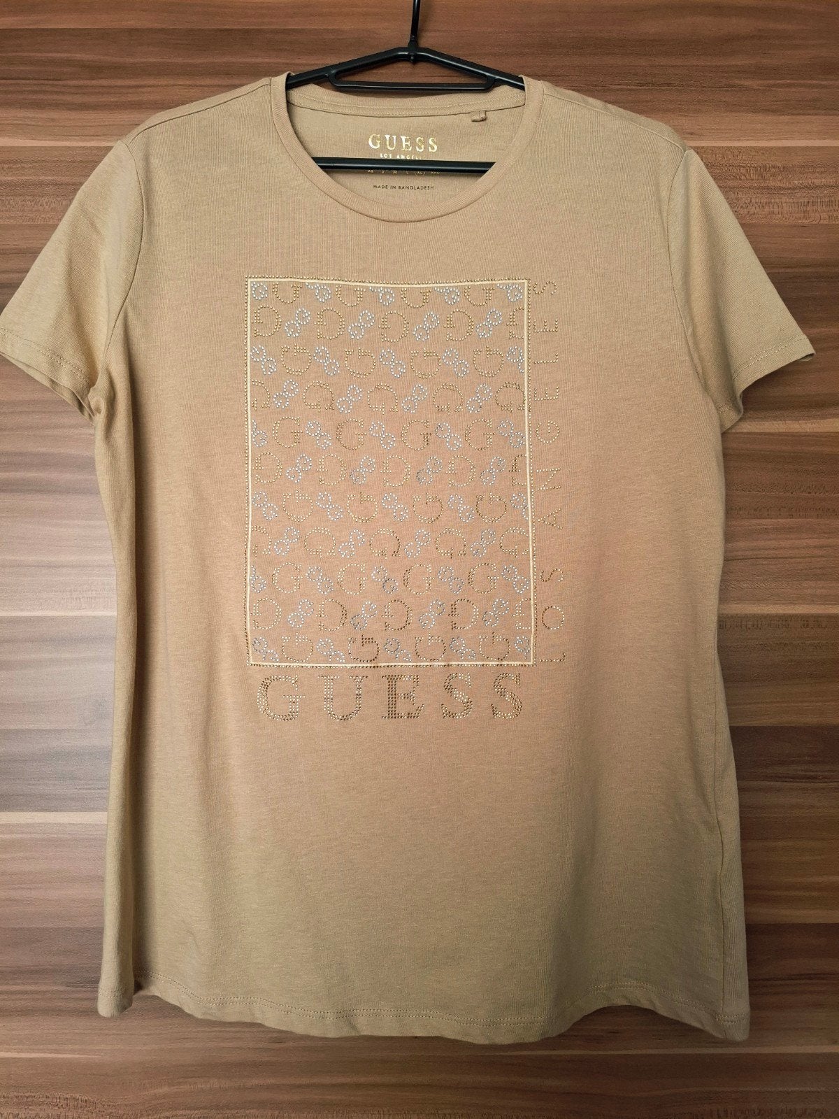 Nieuw Guess t-shirt, Guess, Verzenden, Beige, Maat 46/48 (XL) of groter