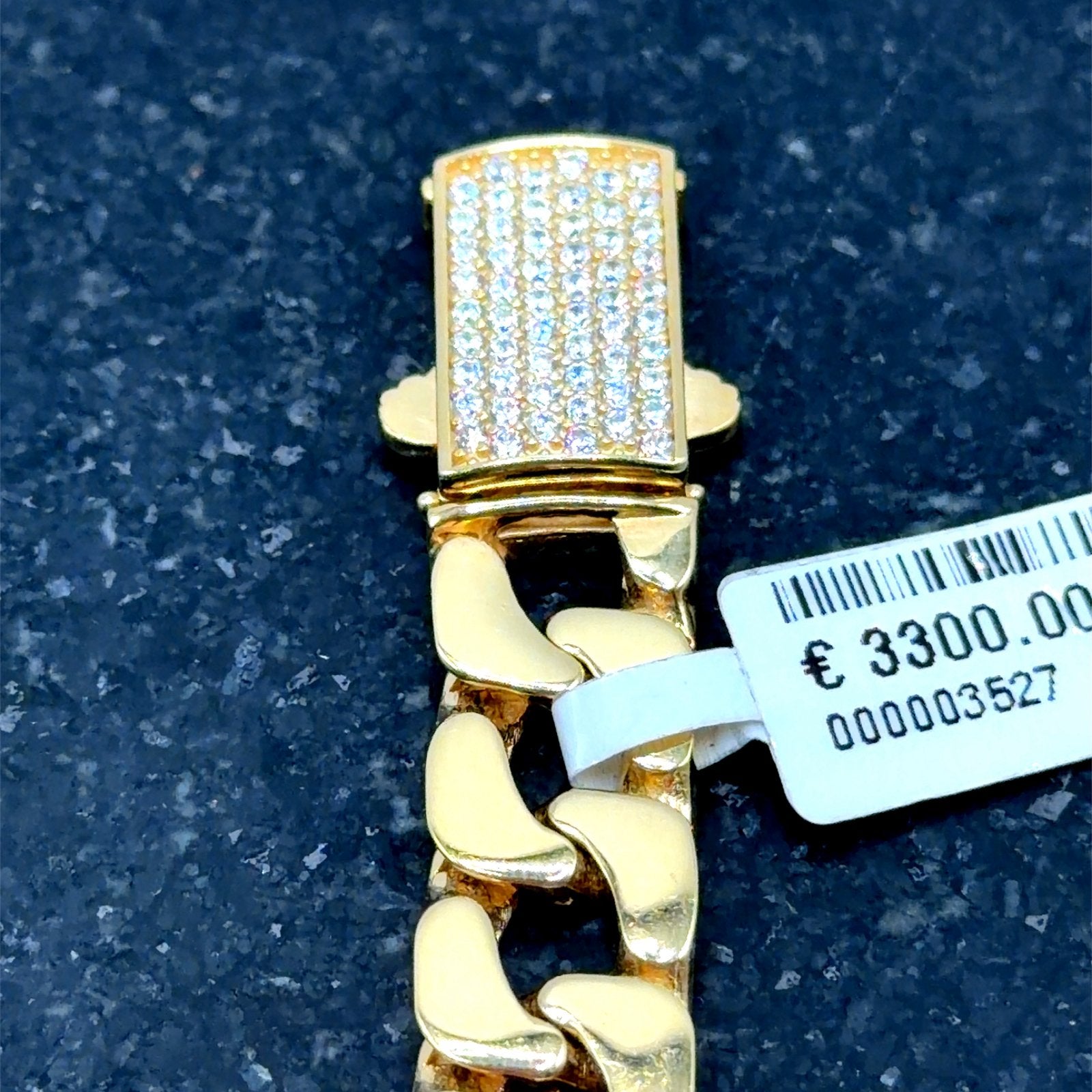 Gouden coban link armband 14karaats, W, Nieuw, Ophalen of Verzenden, W