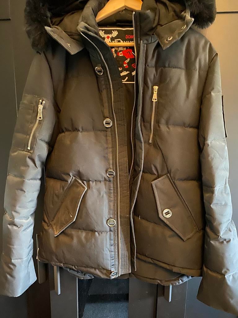Moose knuckles jas L, Verzenden, Zo goed als nieuw, Maat 52/54 (L), Zwart