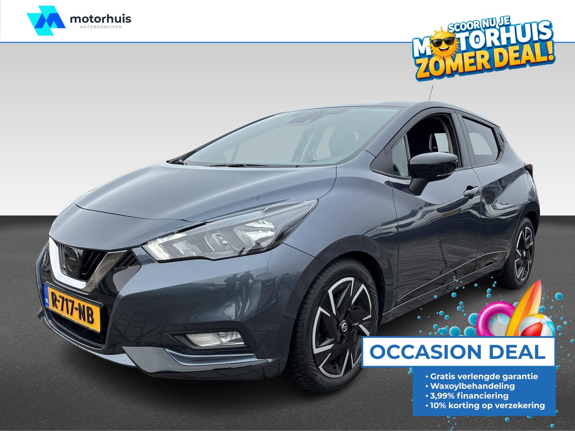 Nissan Micra 1.0 IG-T 92pk N-Design, Auto's, Voorwielaandrijving, Euro 6, LED verlichting, Handgeschakeld