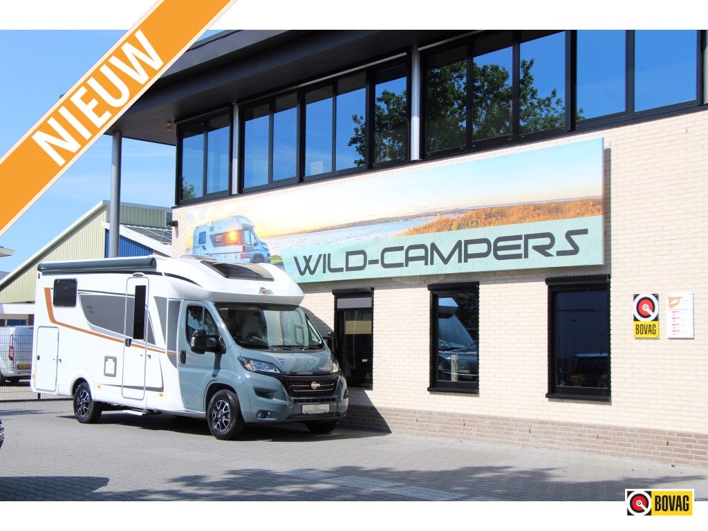 Bürstner Lyseo Privilege 690 - NIEUW - ENKELE BEDDE, Luifel, Ringverwarming, Fiat, 7 tot 8 meter