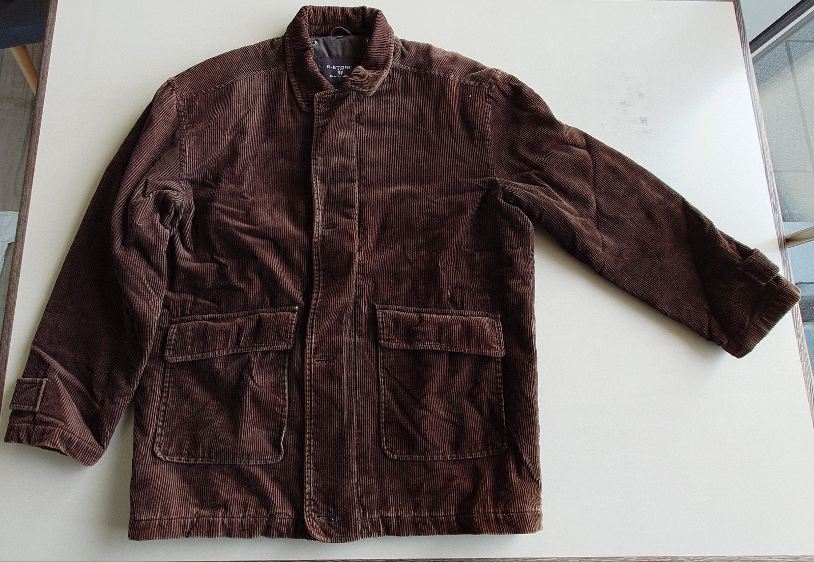 Winter / herfst jas, Ophalen of Verzenden, Zo goed als nieuw, Maat 48/50 (M), Bruin