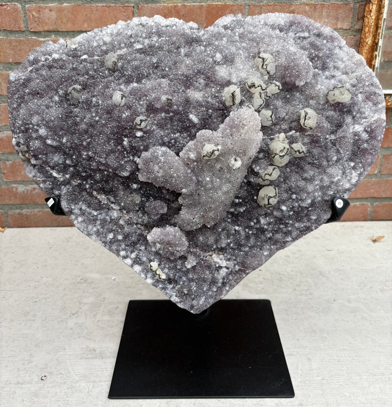 Amethist hart 29 kg, Ophalen, Mineraal