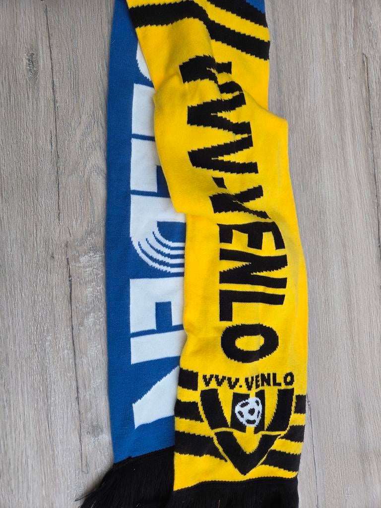 VVV-Venlo sjaal - Geel/Blauw, Sport en Fitness, Ophalen of Verzenden, Zo goed als nieuw, Clubaccessoires