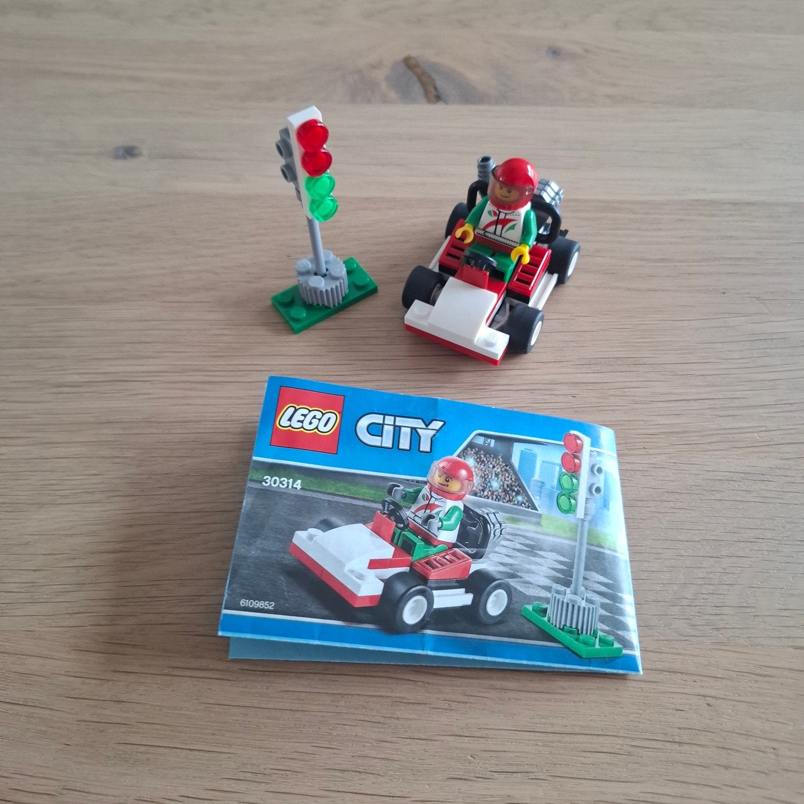 30314 Lego City racekart, Compleet, Lego, Ophalen of Verzenden, Zo goed als nieuw