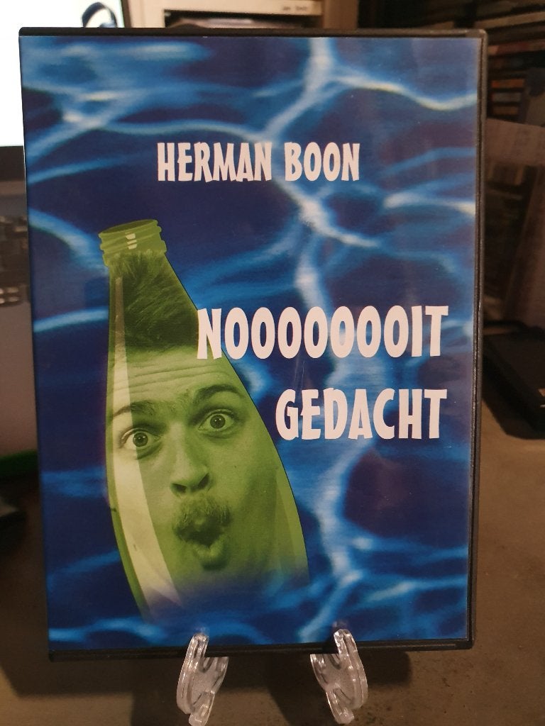 Herman Boon - Noooooooit Gedacht DVD, Alle leeftijden, Ophalen, Zo goed als nieuw, Stand-up of Theatershow