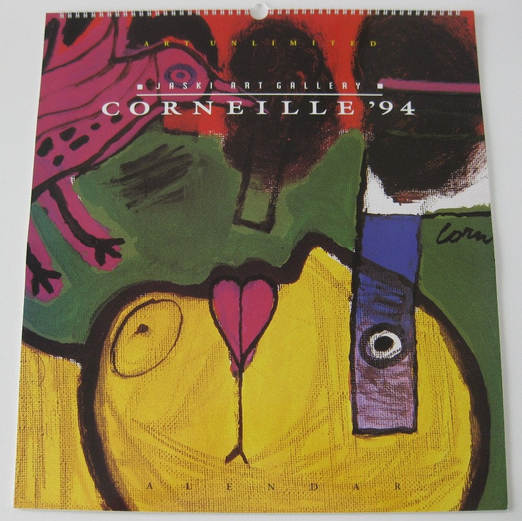 Kalenderposters 12 stuks Corneille 1994 compleet, Vierkant, Nieuw, Ophalen of Verzenden, A1 t/m A3