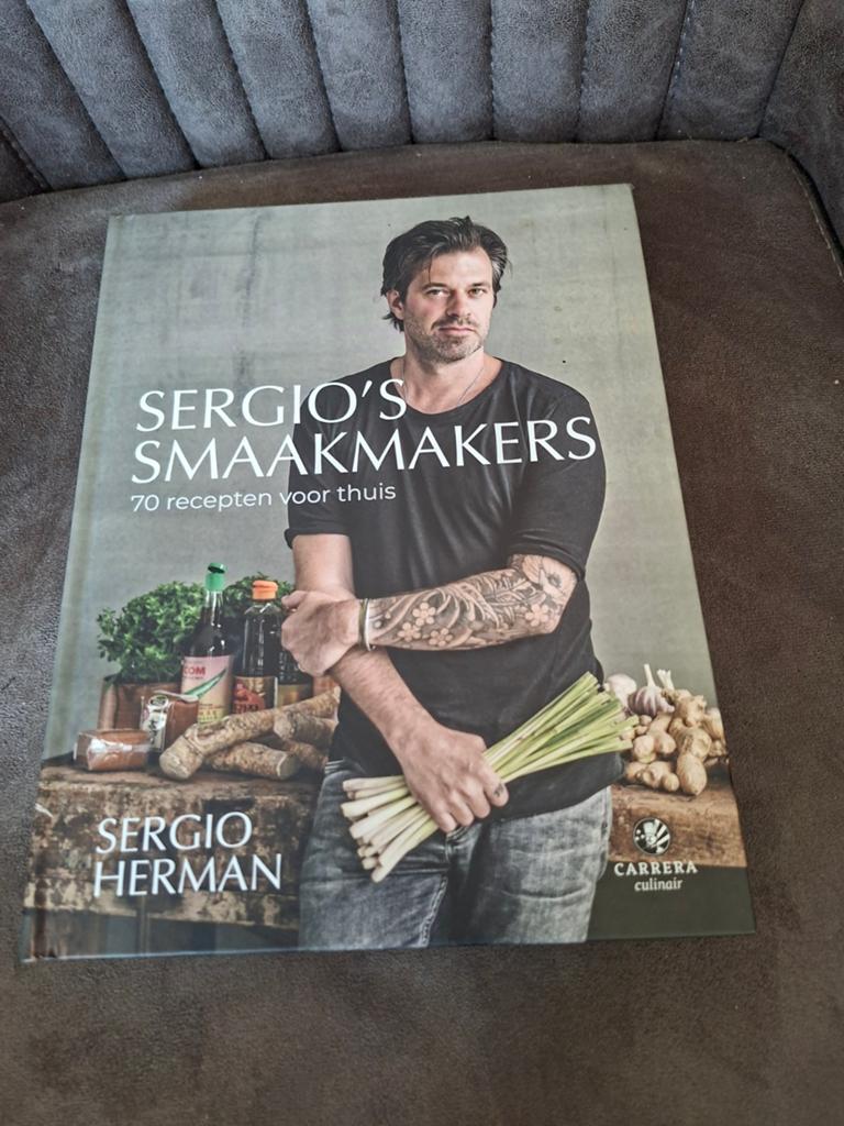 Sergio's Smaakmakers: 70 recepten voor thuis - Sergio Herman, Gelezen, Sergio Herman, Ophalen of Verzenden, Hoofdgerechten