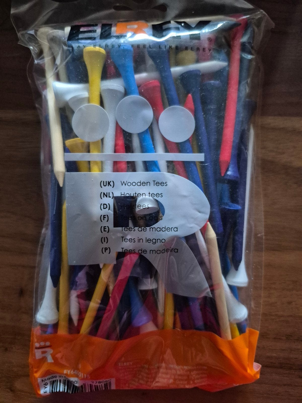 Nieuwe houten tees - 100 stuks, Sport en Fitness, Golf, Ophalen, Nieuw, Overige typen, Overige merken