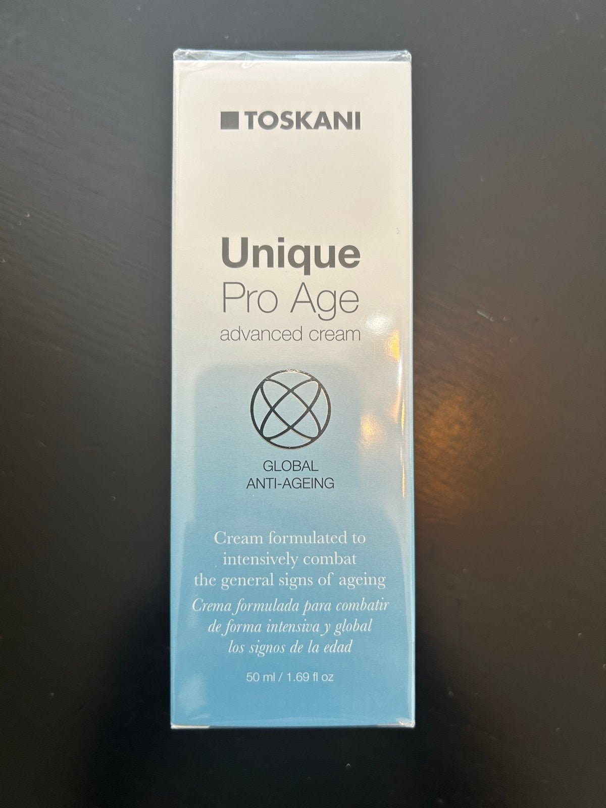 TOSKANI Unique Pro Age Advanced Cream - Anti-Aging, Ophalen of Verzenden, Nieuw, Gehele gezicht, Verzorging