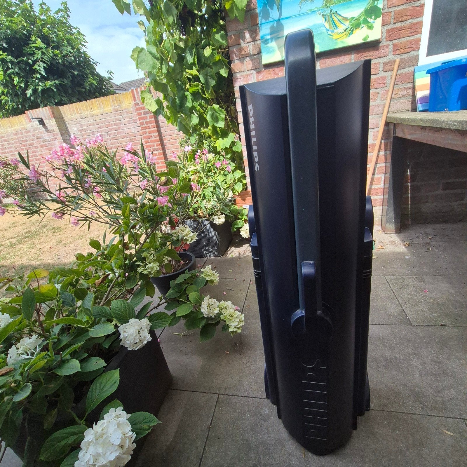 Philips Infrarood Zonnebank - Enkelzijdig ** 20 euro **, Gebruikt, Minder dan 10 lampen, Ophalen, Zonnebank enkelzijdig
