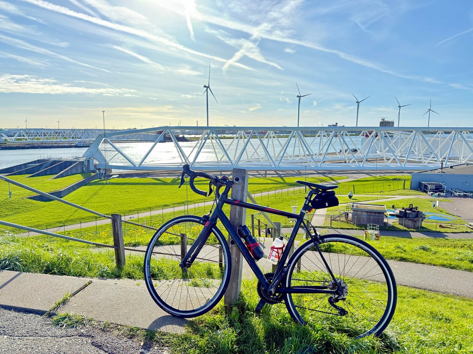 Sensa Romagna Racefiets - Shimano 105, Framemaat 55, Fietsen en Brommers, Fietsen | Racefietsen, Velgrem, Aluminium, Zo goed als nieuw