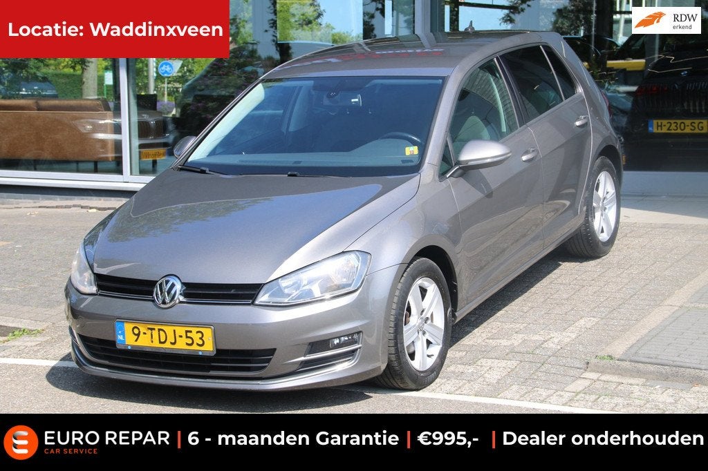 Volkswagen Golf 1.2 TSI Highline NL-AUTO NAP 5-DRS!, Auto's, Volkswagen, Bedrijf, Te koop, Golf, ABS, Airbags, Airconditioning