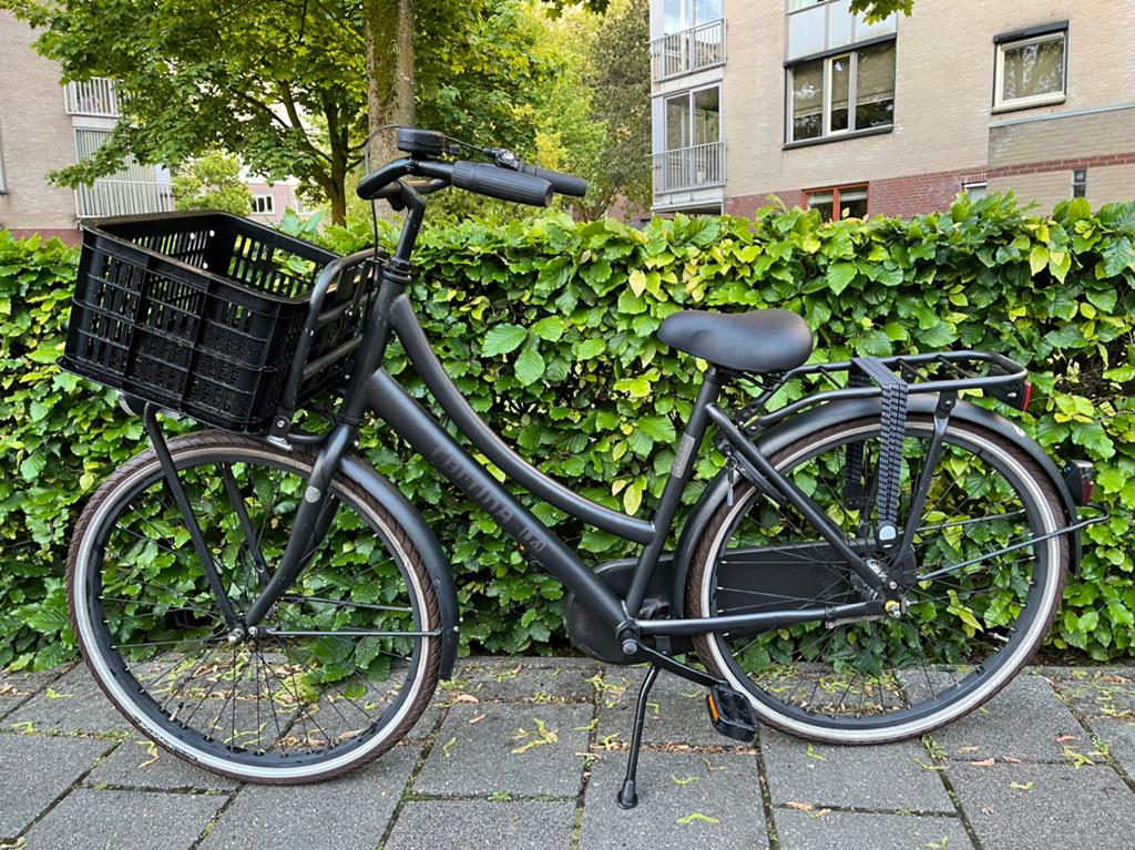 Mooie Cortina U4 kinderfiets 3 versn terugtraprem krat, Terugtraprem, Versnellingen, Zo goed als nieuw, Ophalen