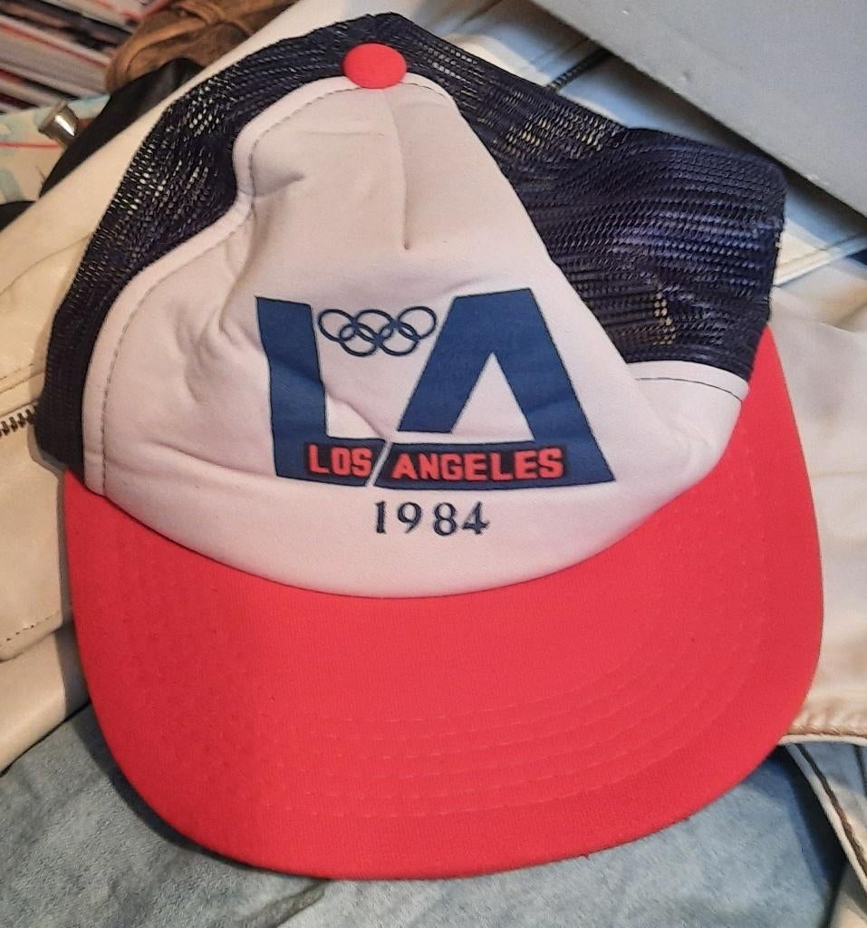 pet olympische spelen 1984 in los angles, Ophalen of Verzenden, Zo goed als nieuw, One size fits all, Pet