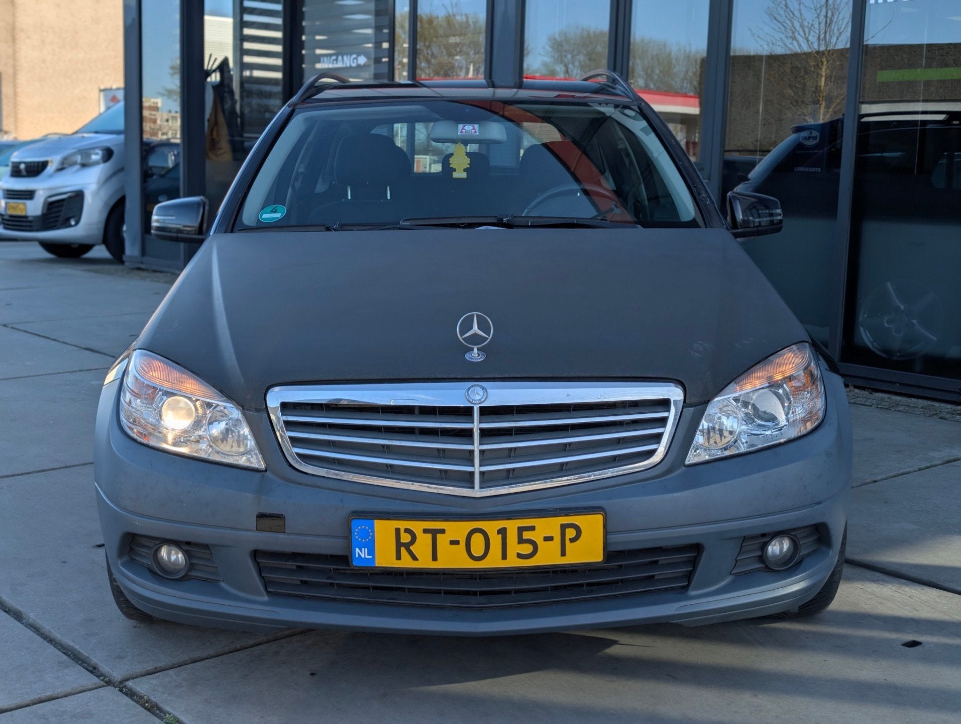 Mercedes-Benz C-klasse Estate 200 CDI - Navi - Clima, Auto's, Zwart, 4 cilinders, 1505 kg, 168 €/maand