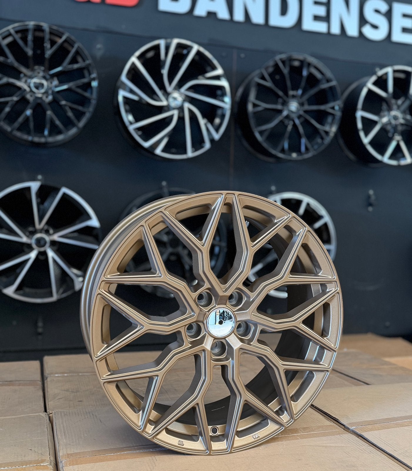 19 inch velgen nieuw brons 5x112 vw audi mercedes cupra bmw, 19 inch, Velg(en), Nieuw, Ophalen of Verzenden