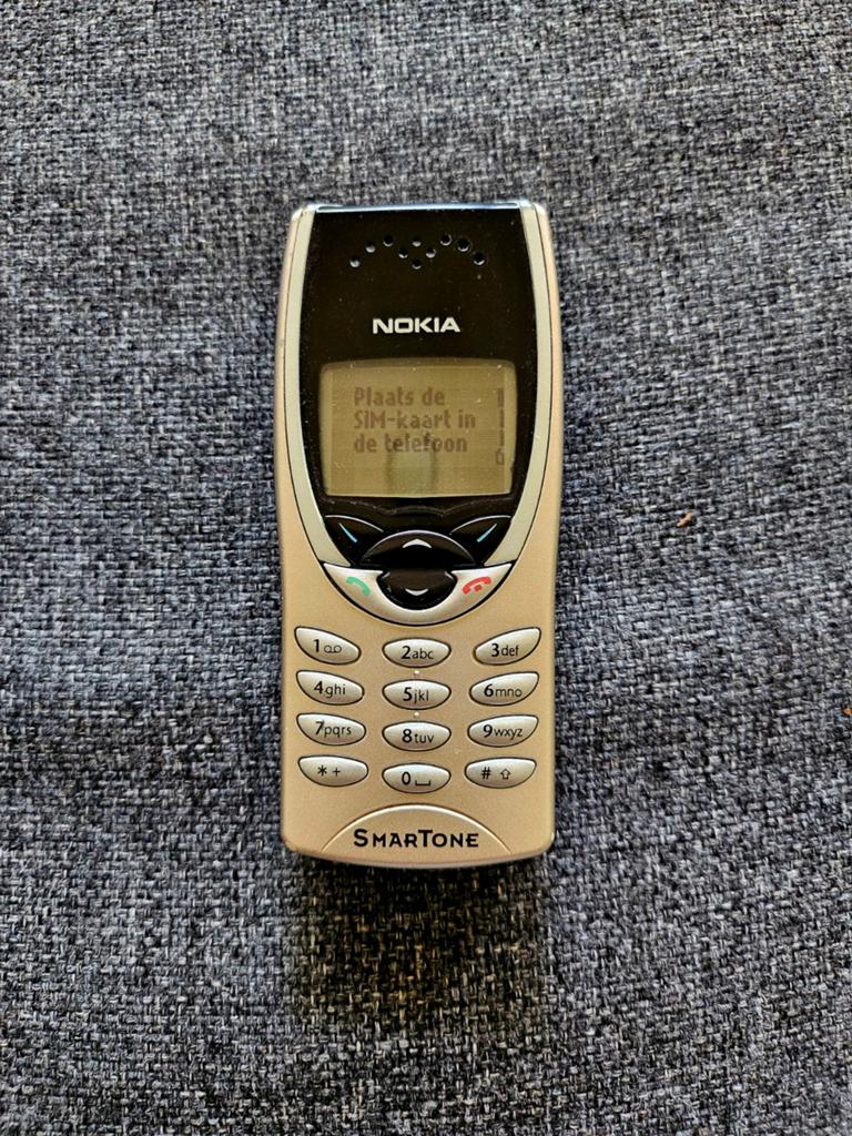 Nokia 8210 inclusief nieuwe batteri, Gebruikt, Geen camera, Wit, Fysiek toetsenbord