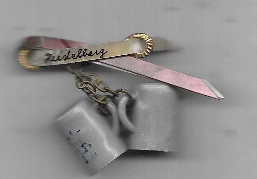 HEIDELBERG DUITSLAND TOERISTISCHE BROCHE SPELD, Ophalen of Verzenden, Gebruikt, Stad of Land, Speldje of Pin