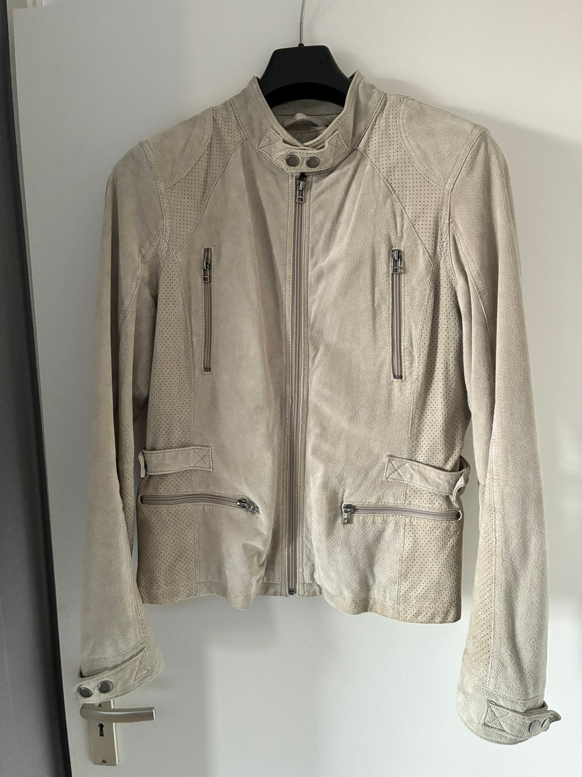 Suede jasje, Ophalen of Verzenden, Zo goed als nieuw, Zwart