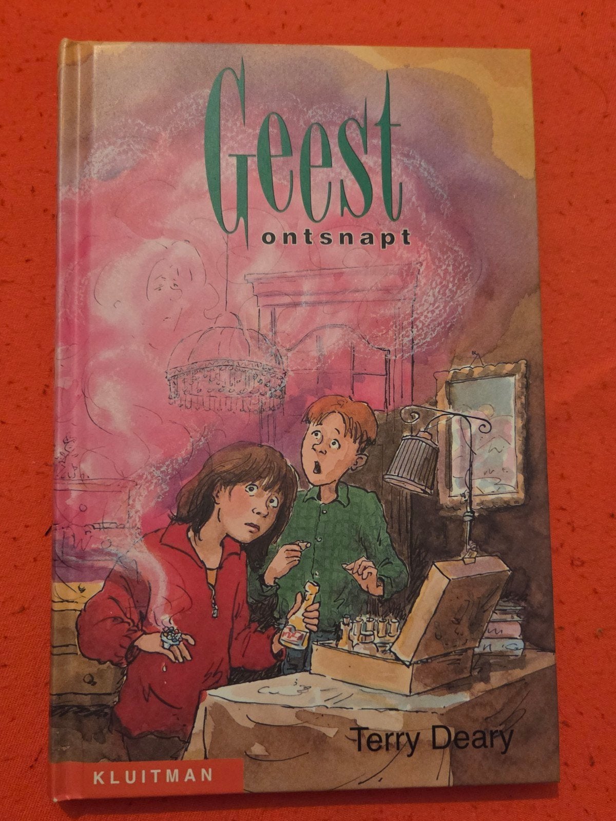 T. Deary - Geest ontsnapt, zgan, Boeken, Ophalen of Verzenden, Zo goed als nieuw, Fictie algemeen