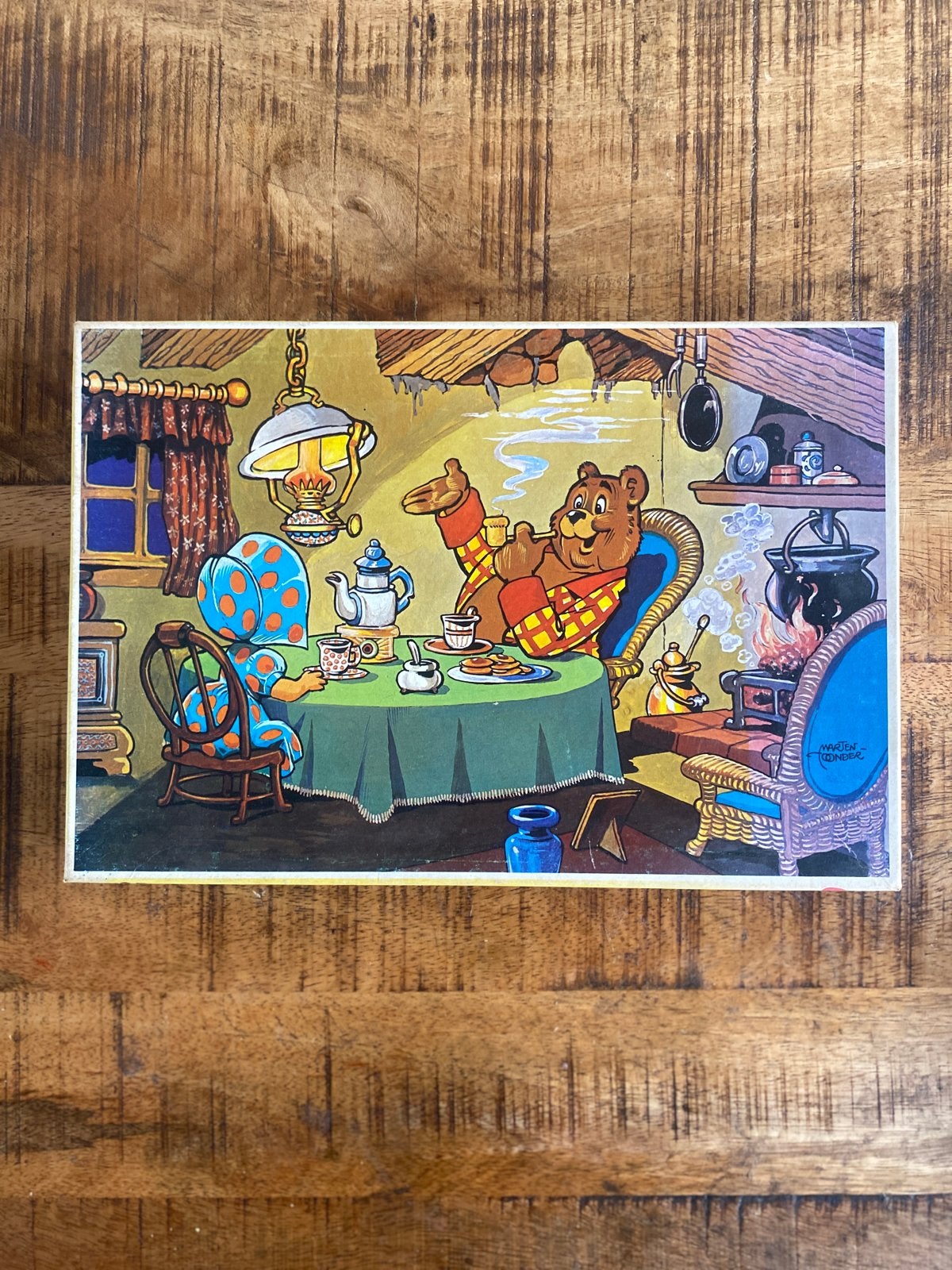 Heer Olivier B. Bommel Legpuzzel 70 stukjes compleet, Ophalen of Verzenden, 10 tot 50 stukjes, Gebruikt, 4 tot 6 jaar
